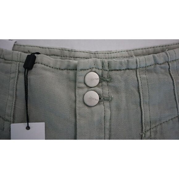 Joe's GC8LLS4111 Women Sz 28 Sea Grass Green The Penelope Hi-Waisted Shorts $148 - Picture 3 of 12